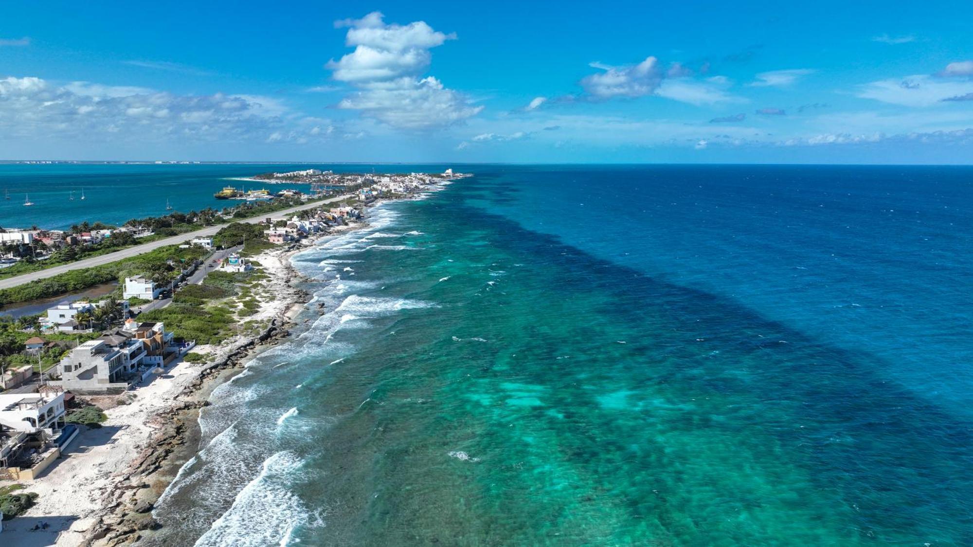 Casa Javi- Ocean Front Located Mid Isla Mujeres Villa Dış mekan fotoğraf