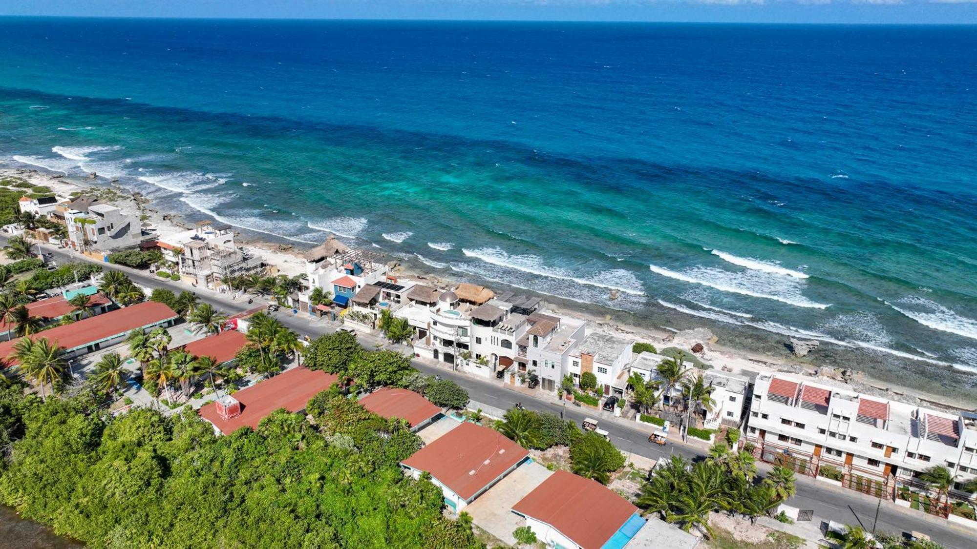 Casa Javi- Ocean Front Located Mid Isla Mujeres Villa Dış mekan fotoğraf