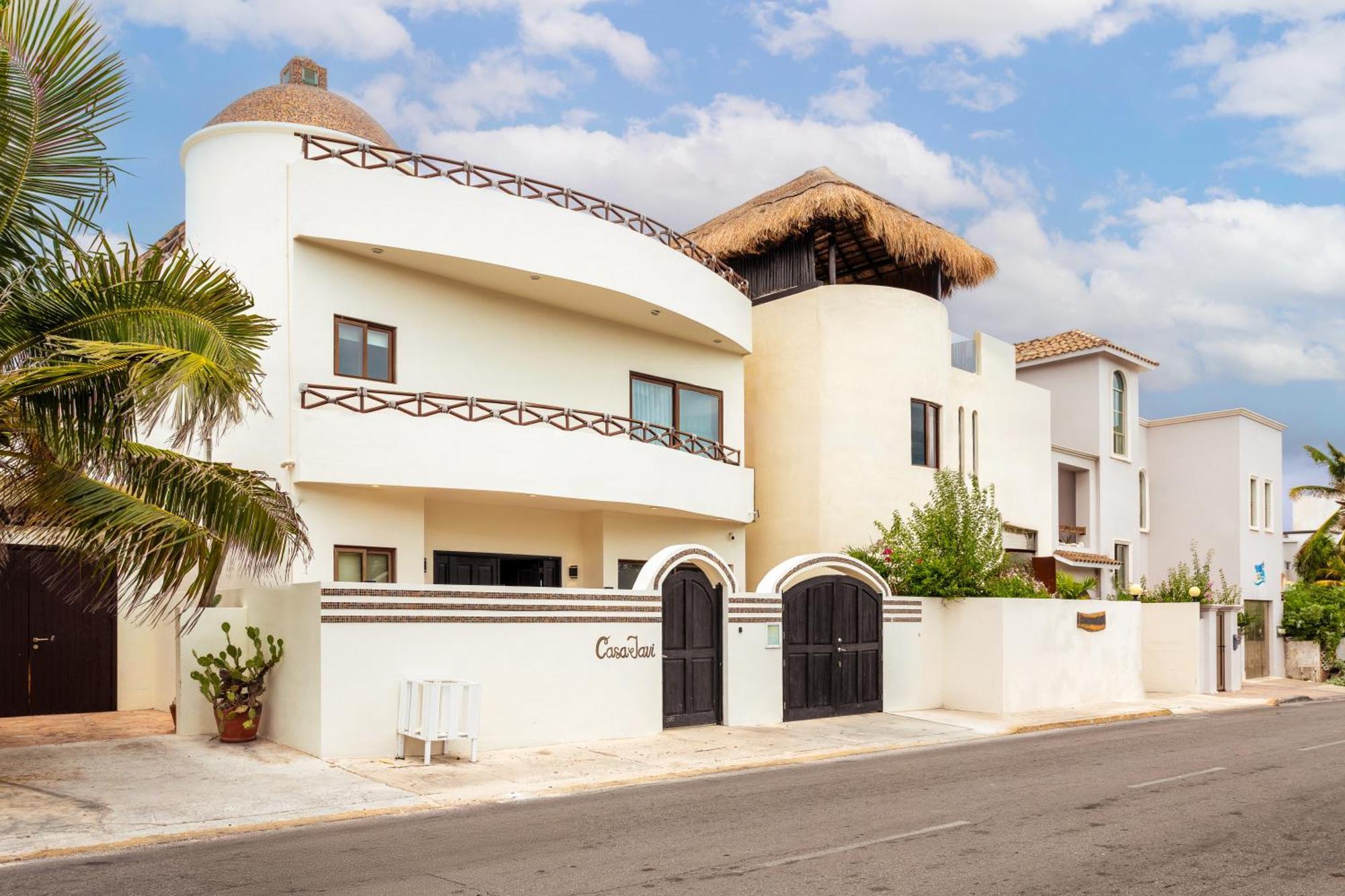 Casa Javi- Ocean Front Located Mid Isla Mujeres Villa Dış mekan fotoğraf