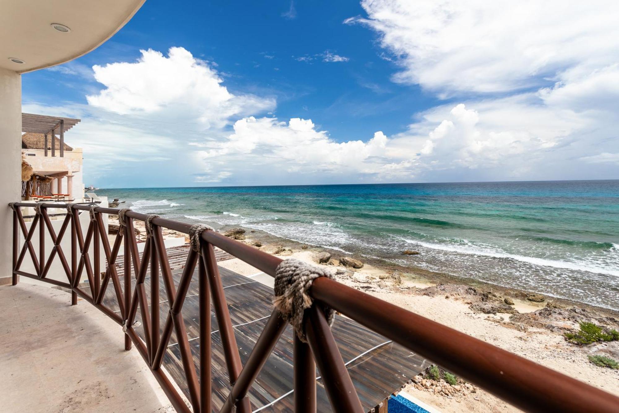 Casa Javi- Ocean Front Located Mid Isla Mujeres Villa Dış mekan fotoğraf