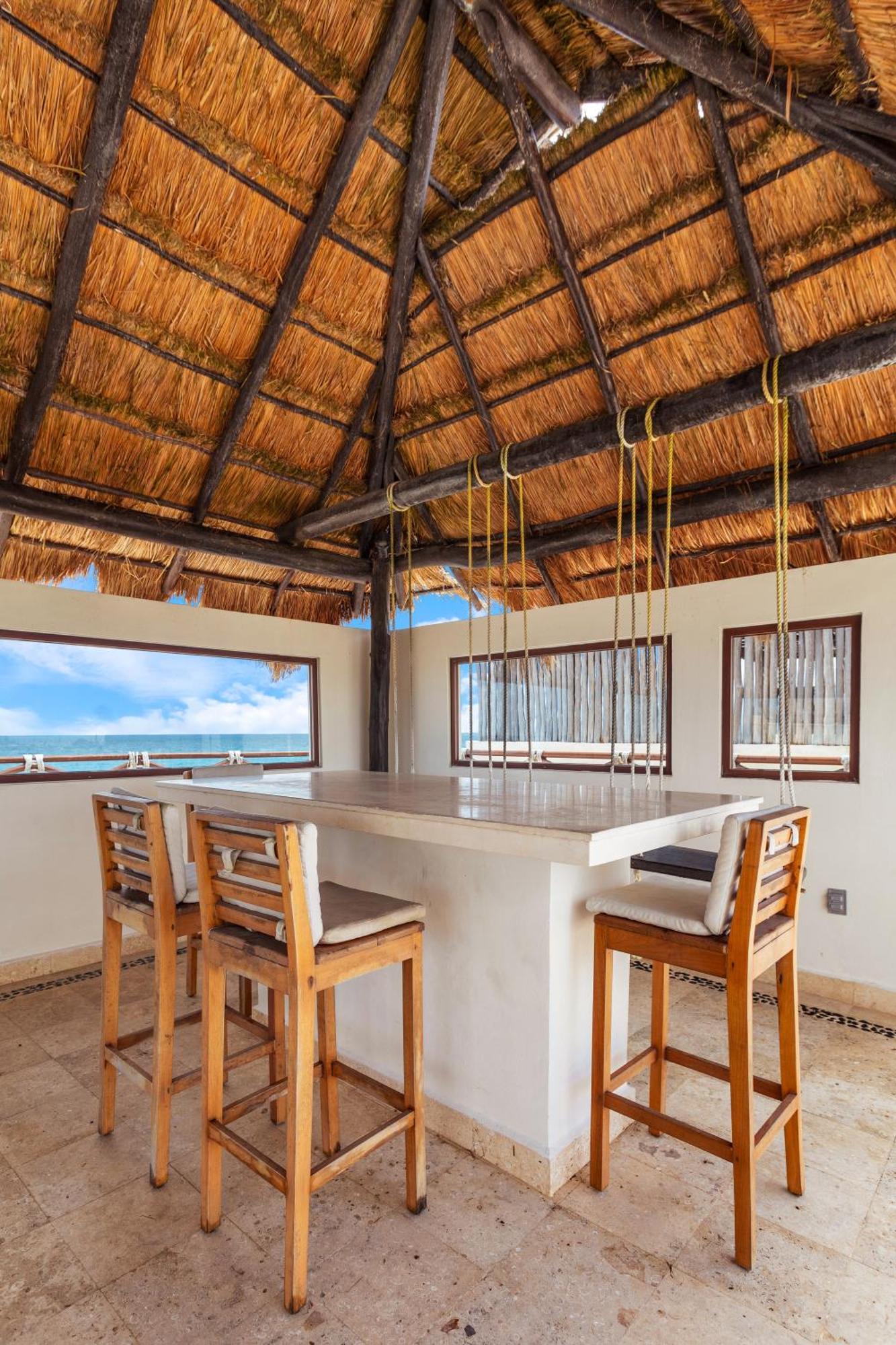 Casa Javi- Ocean Front Located Mid Isla Mujeres Villa Dış mekan fotoğraf